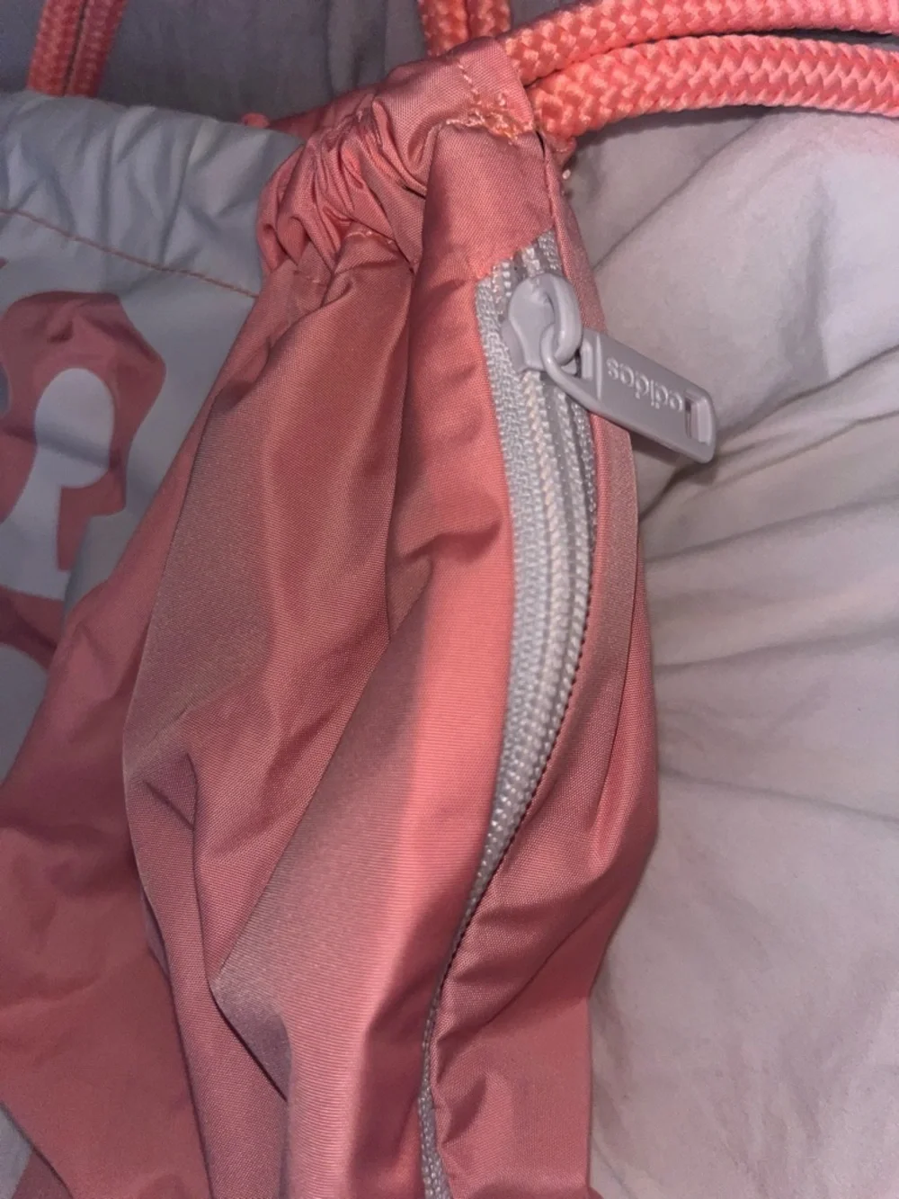 🆕 Adidas Pink Drawstring Gym Sack - Picture 3 of 3
